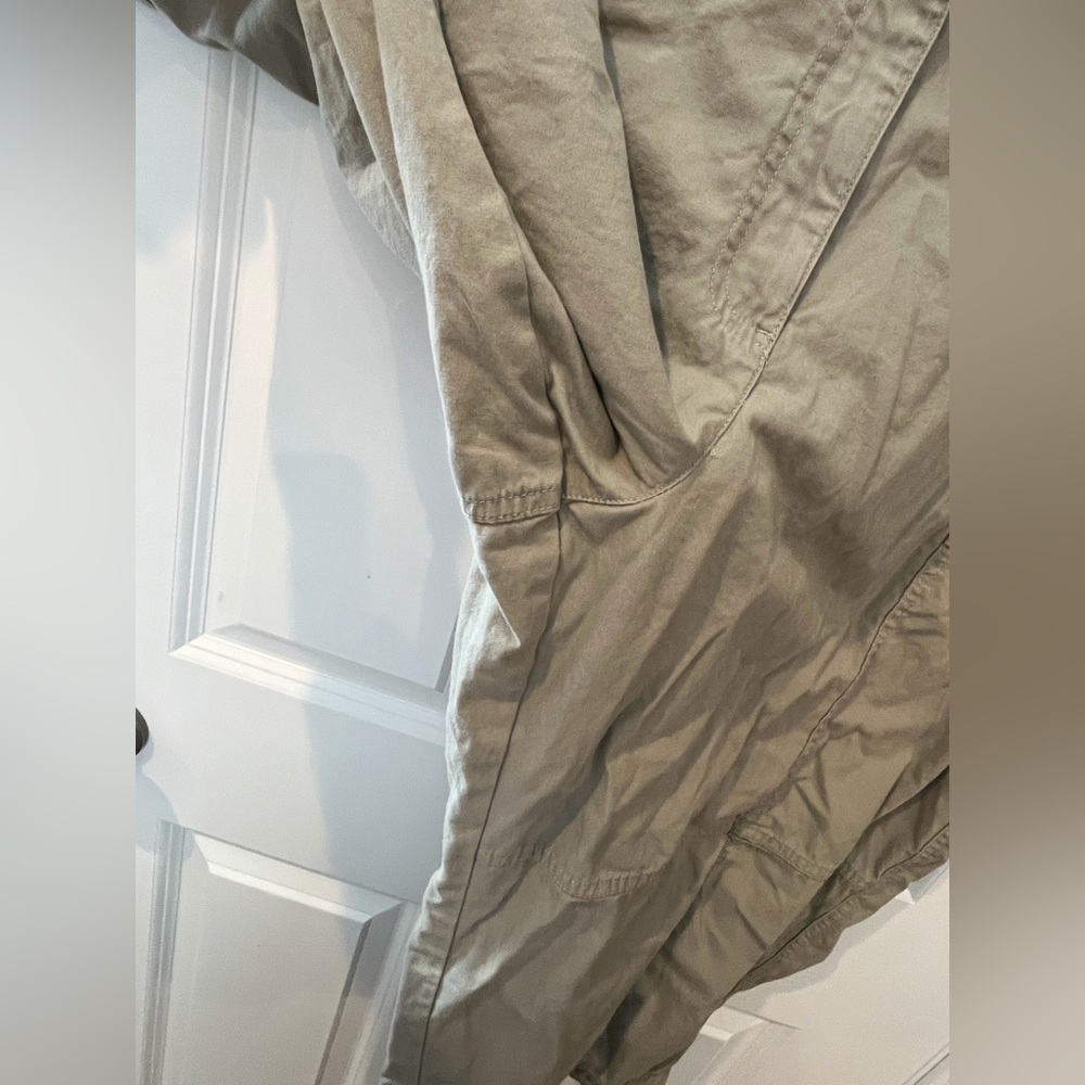 Basic Editions Green Capri Shorts Size 22W - Picture 3 of 5